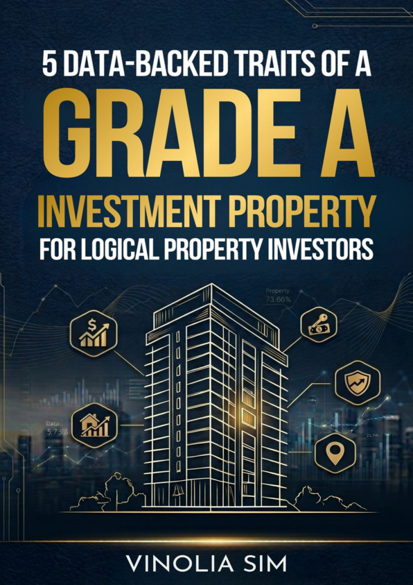 Cover of Vinolia Sim’s 5 Data-Backed Traits of a Grade A Investment Property guide